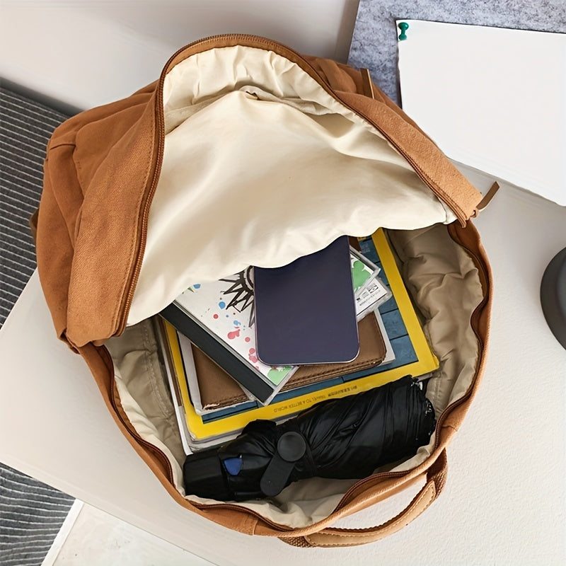 Casual Soft Backpack for College and Daily Commuting