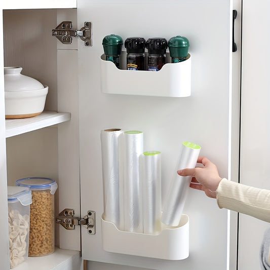 Wall Mounted Storage Rack for Refrigerator and Cabinets