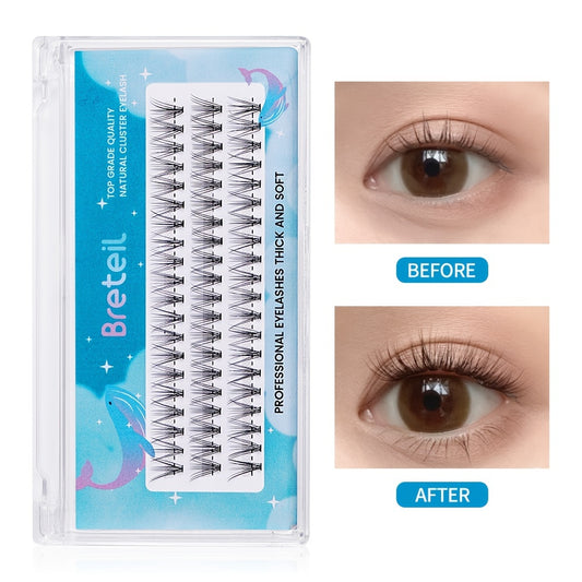 60 Thick & Curl Fishtail Individual False Eyelashes