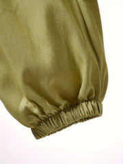  Solid High Rise Jogger Trousers