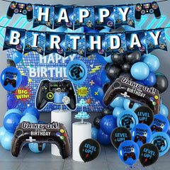 Video Game Birthday Decorations Gaming Theme Party Balloons For Gamer Fans