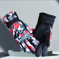 Warm Waterproof Winter Gloves for Outdoor Activities