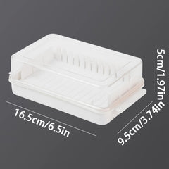 Butter & Cheese Storage Box with Lid for Baking & Kitchen