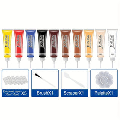 Faux Leather Touch Up Balm Set for Car, Bag, Shoes, Sofa