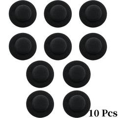 10 Pack Mini Top Hat for Dolls Felt Hats for DIY Crafts