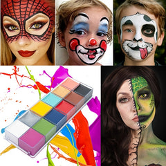 Halloween Dark Makeup Painting Body and Face Cream