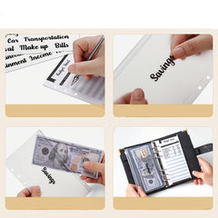 Budget Binder Cash Envelope 6 Ring Money Saving Binder