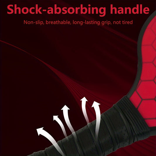 PP Honeycomb Core Pickleball Paddle Fiberglass Unisex Racket