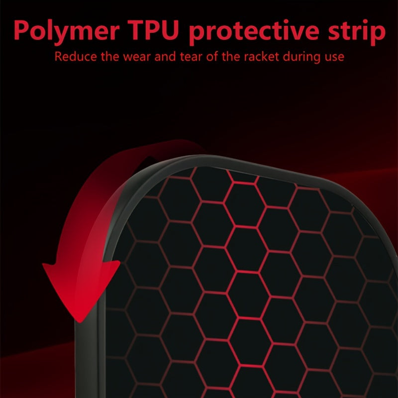 PP Honeycomb Core Pickleball Paddle Fiberglass Unisex Racket