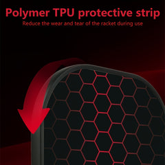 PP Honeycomb Core Pickleball Paddle Fiberglass Unisex Racket