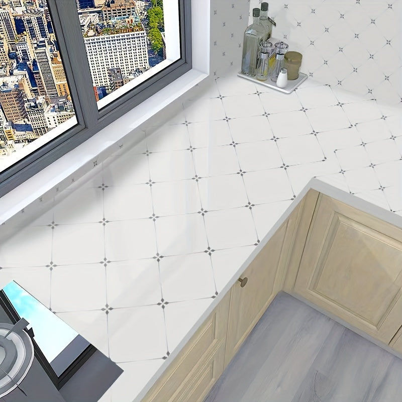 Peel & Stick Kitchen Countertop Wallpaper, Waterproof Paper