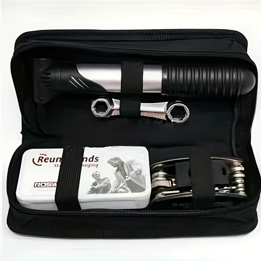 Bike Tool Kit Pump Wrench Multifunctional Repair Tool
