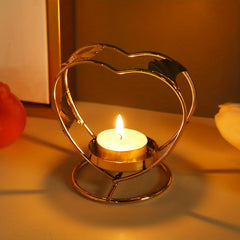 Nordic Iron Candle Holder for Living Room Decor