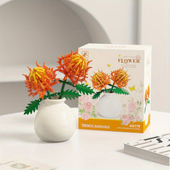 Eternal Flower Building Block Display Cover Home Desktop Ornament Toy