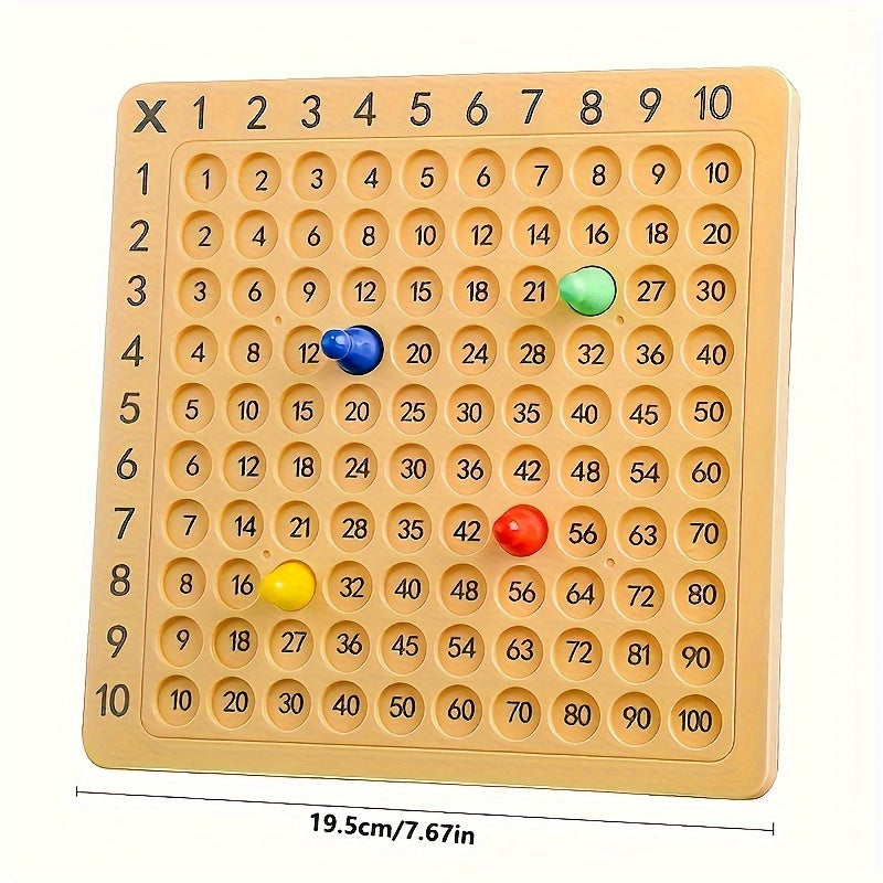 Multiplication Mnemonic Table Puzzle Board Game for Kids