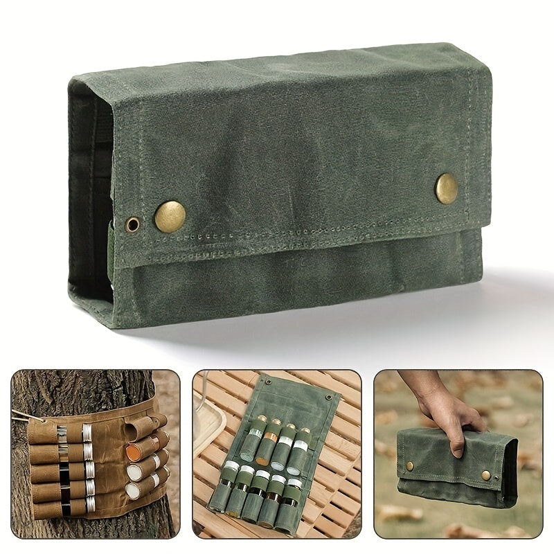 Portable Camping Spice Bottle Bags for Seasoning Storage