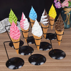 PVC Ice Cream Sculpture, Faux Ice Cream Model for Home Decor