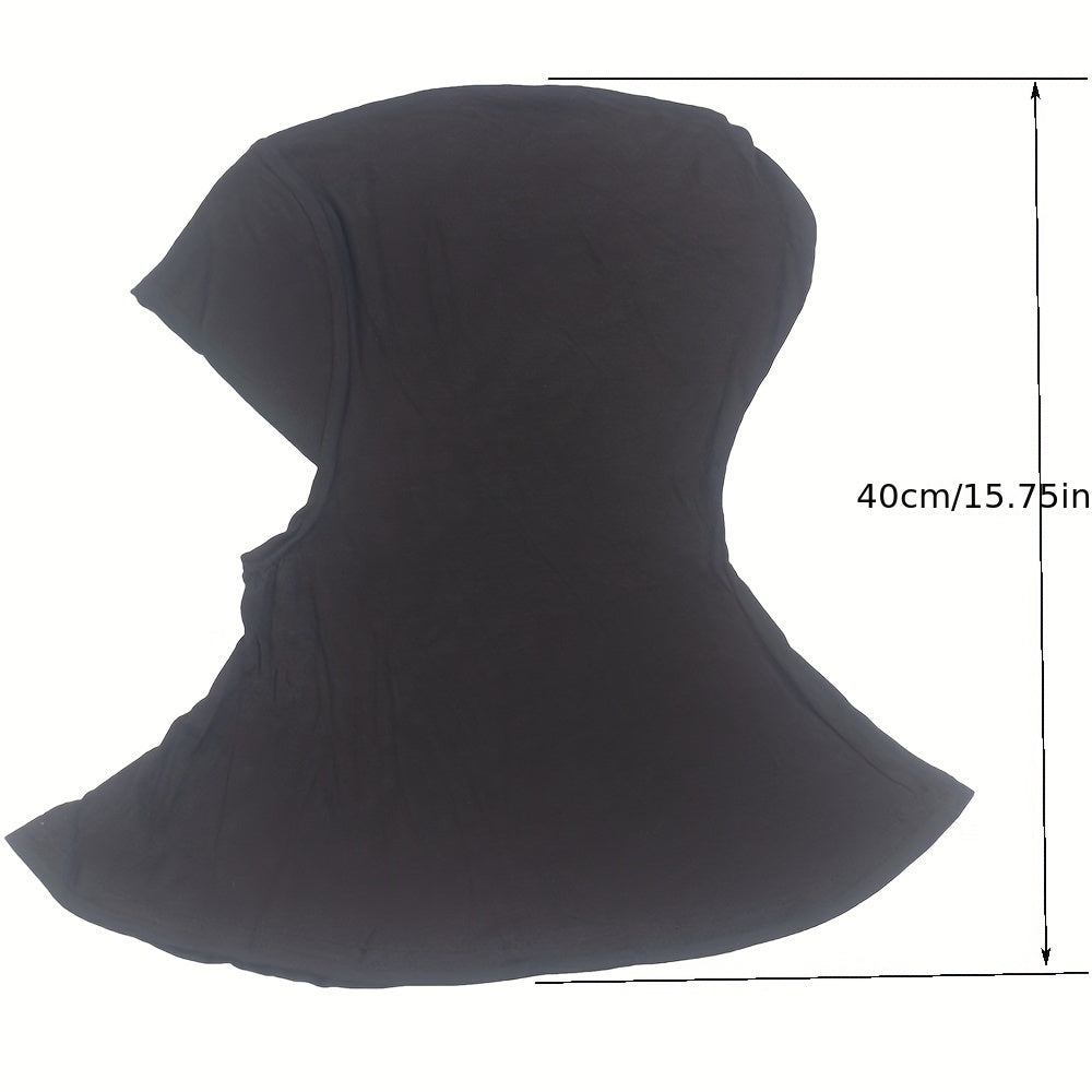 Soft Underscarf Cap Neck Cover Inner Cap Solid Hijab Hats Turban Cap
