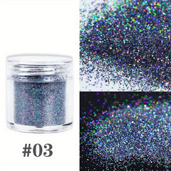 10ML Bottled Laser Face Body Glitter Powder Multi Glitter Halloween Makeup