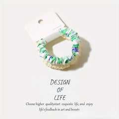 Colored Hair Ties Hair Rings Hair Rope Ponytail Holder Hair Accessories