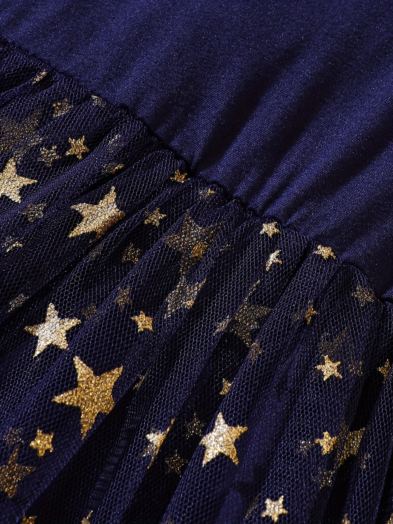 Girls Star & 'Princess' Mesh Dress With Tulle Kids Clothes