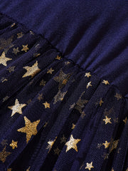 Girls Star & 'Princess' Mesh Dress With Tulle Kids Clothes
