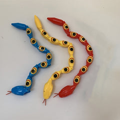 Plastic Snake Toy Twisting Joint Trick Small Nostalgia Childhood