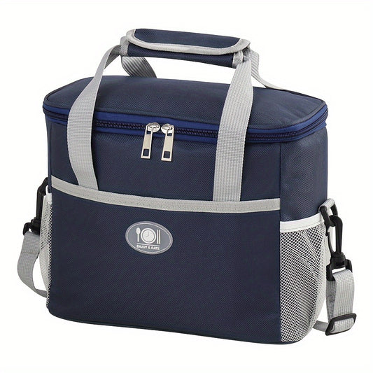 Portable Insulated Bag Large Capacity Aluminum Foil Lunch Box Bag