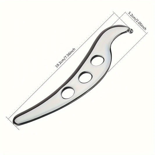Physiotherapy Massager Stainless Steel Body Massage Tool Gua Sha Board