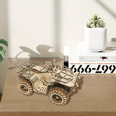 Wooden Beach Motorcycle Toy - Creative Desktop Ornament