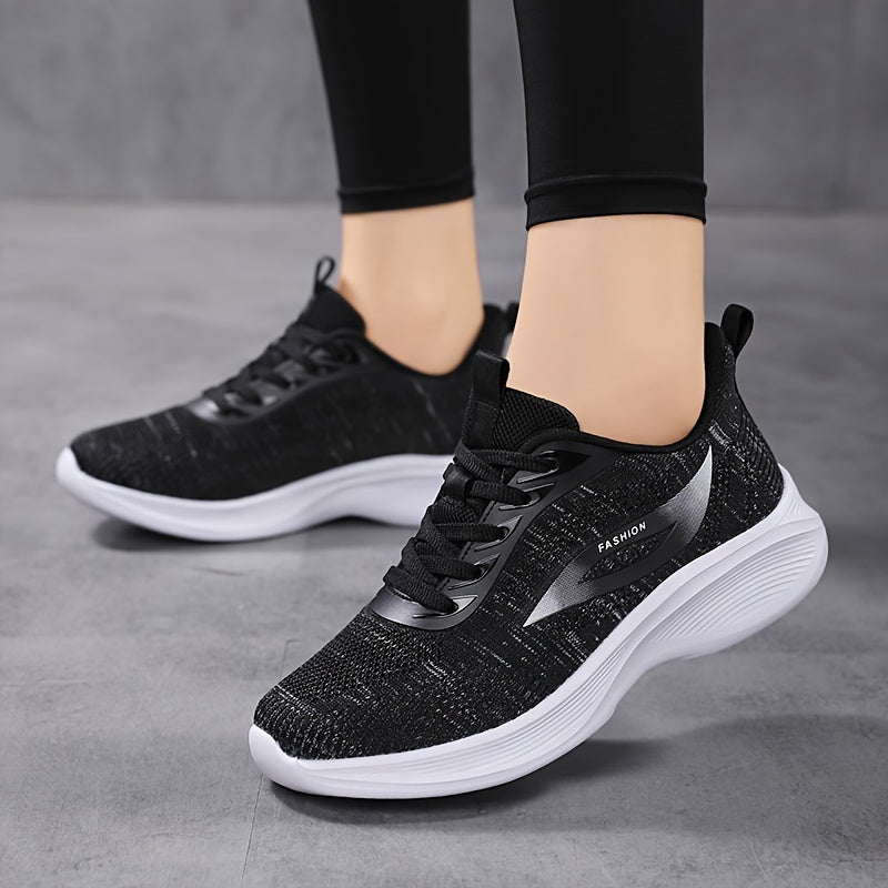 Mesh Breathable Flying Woven Shoes Non Slip Outdoor Sneakers