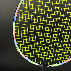 2pcs Carbon Fiber Badminton Rackets With String & Bag