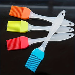 6pcs Silicone Portable Barbecue Baked Food Brush Kitchen Pancake Brush