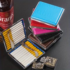 Men's Cigarette Case Holder Box Portable Storage Box