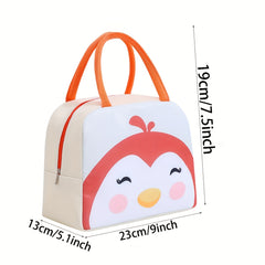 Cartoon Bento Bag Ice Pack Lunch Box Bag Hand Wash Insulated Lunch Container
