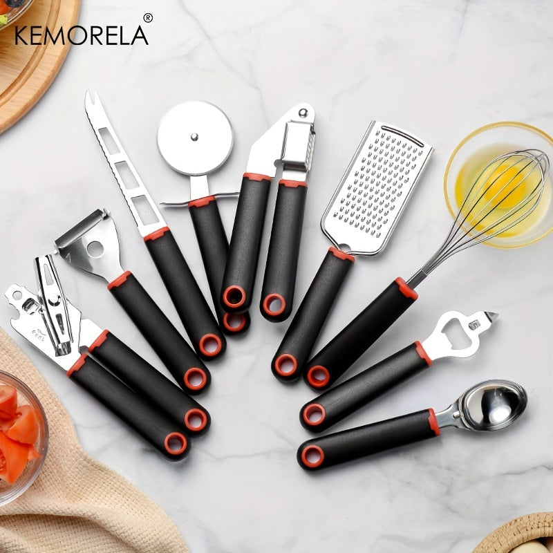 9pcs Stainless Steel Cooking Tool Sets for Home Kitchen