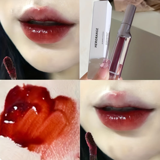 Long Lasting Hydrating Lip Gloss with Plumping Effect for Women