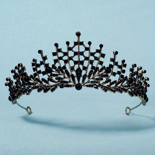 Crystal Headband Tiara Hair Accessory for Prom Birthday