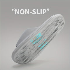 Minimalist Soft Solid Non Slip Bath Shoes Women's Home Slides