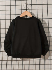 Gamepad Boys Pullover Sweatshirt Long Sleeve Crew Neck Tops
