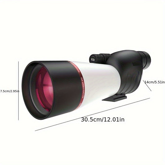 High Power Bird Watching Monocular Telescope 25-75X60