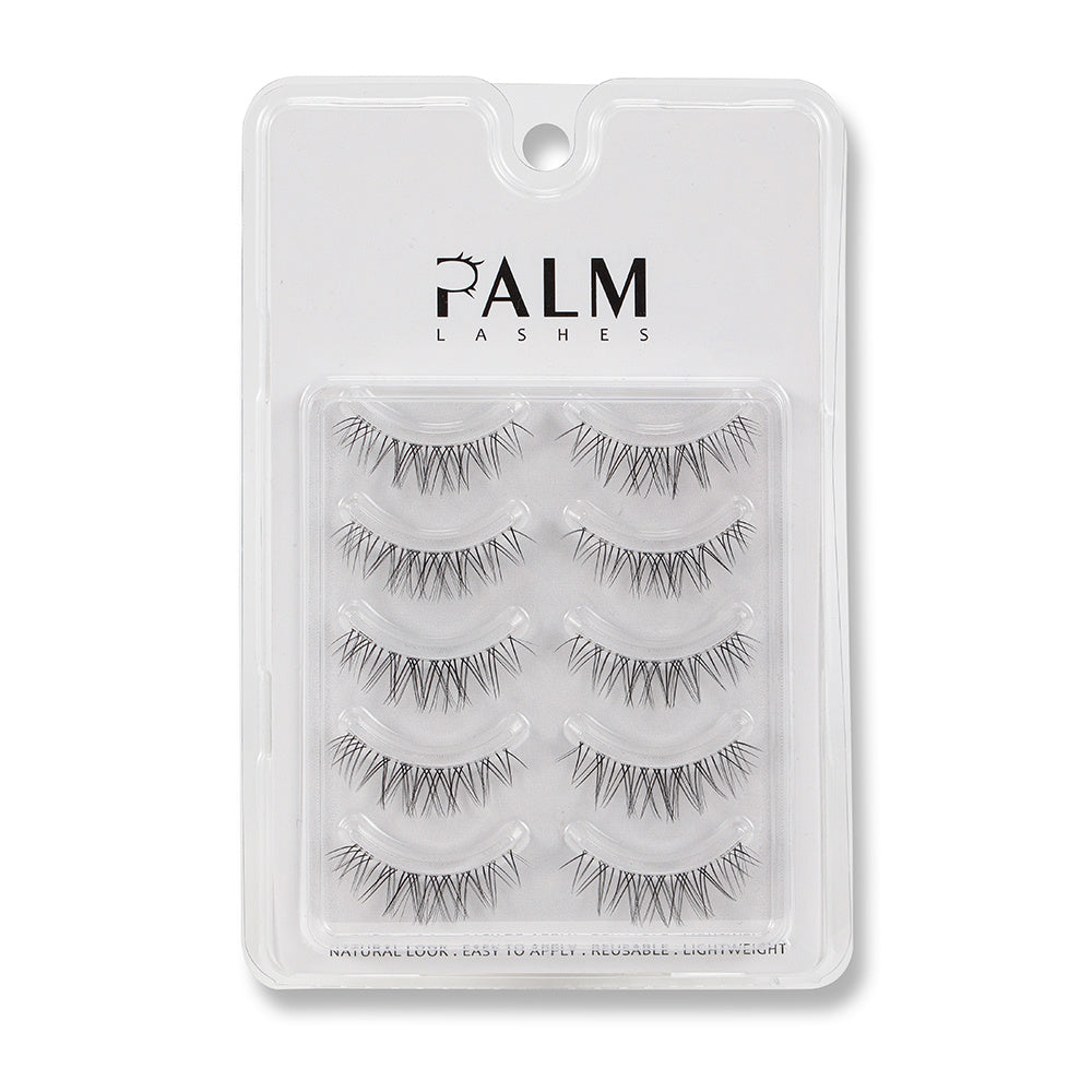 Short Natural Look False Eyelashes TS08