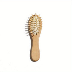 Baby Shampoo Brush Lotus Wool Comb Set