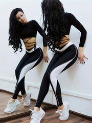Seamless High Waist Yoga Leggings Slim Fit Workout Pants
