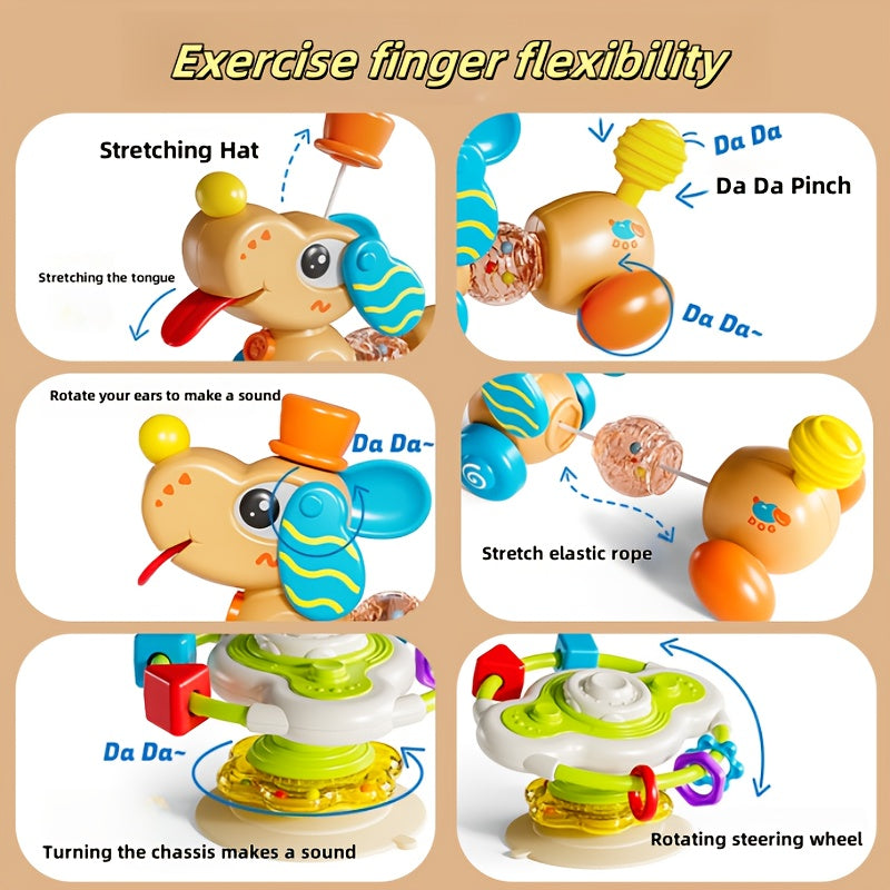 Baby Puppy Table Toy with Bell Interactive Learning & Dining Comp...