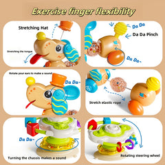 Baby Puppy Table Toy with Bell Interactive Learning & Dining Comp...