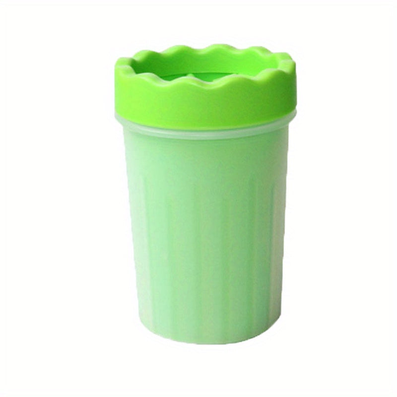 Portable Dog Paw Cleaner Cup for Grooming and Hygiene