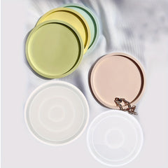 Circular Coaster Silicone Mold for DIY Home Desk Decor