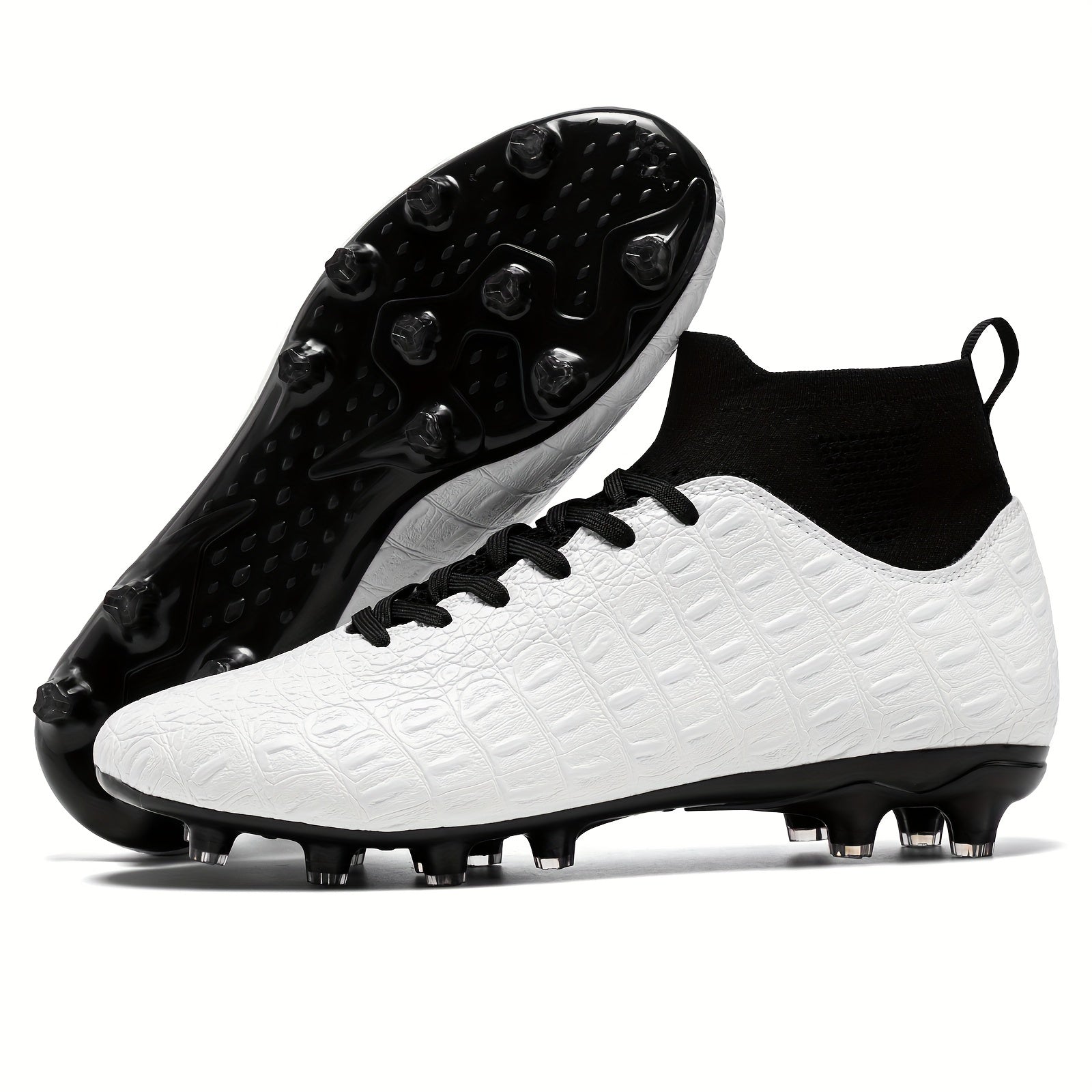 Boy's High Top Non Slip Football Cleat With Spikes