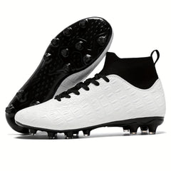 Boy's High Top Non Slip Football Cleat With Spikes